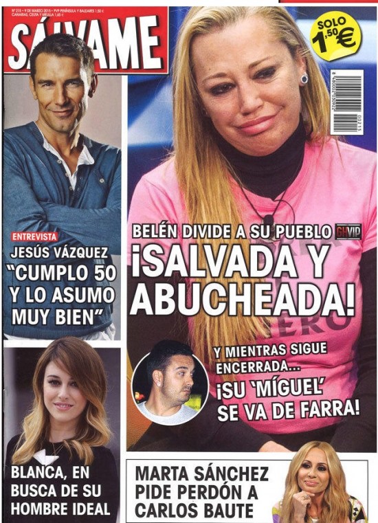 SALVAME portada 2 de Marzo 2015