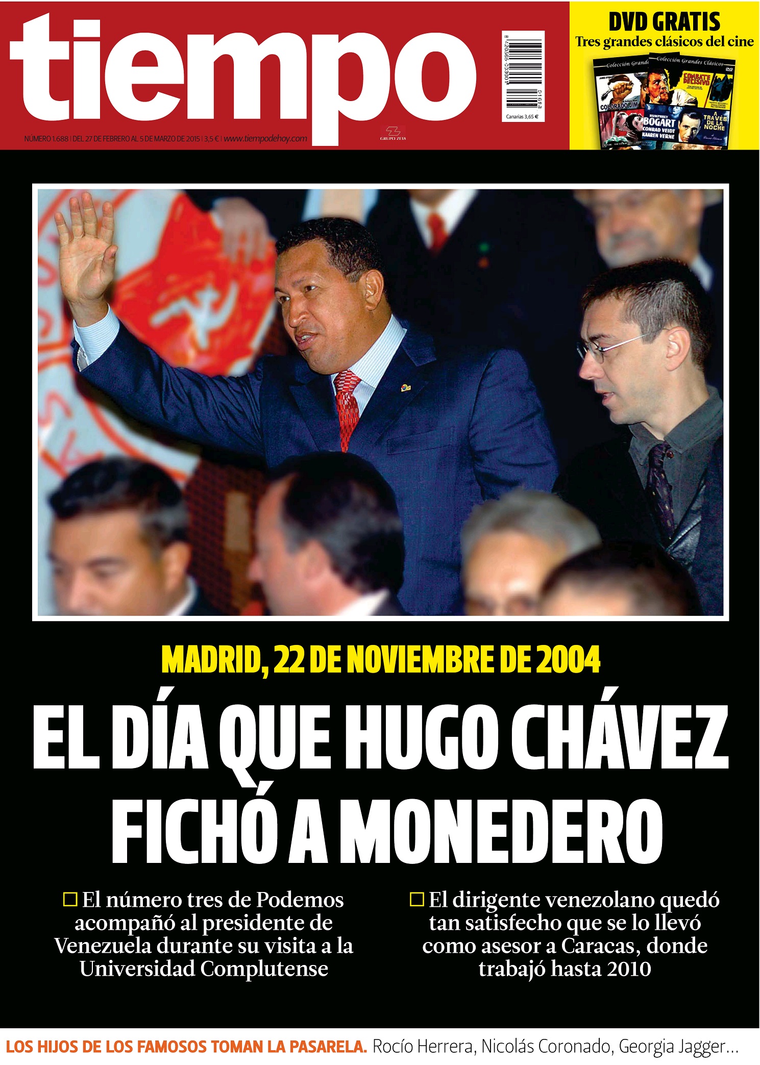 TIEMPO portada 1 de Marzo 2015