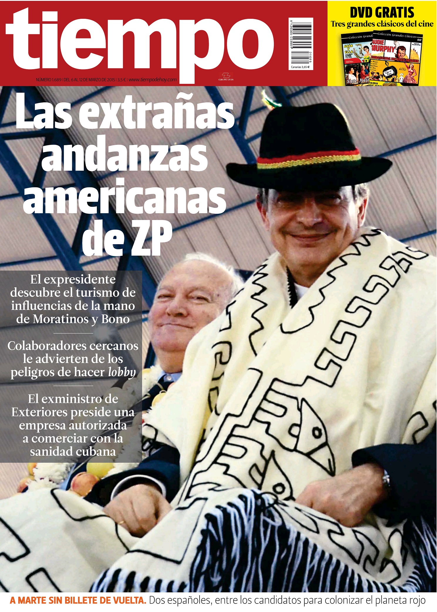 TIEMPO portada 9 de Marzo 2015