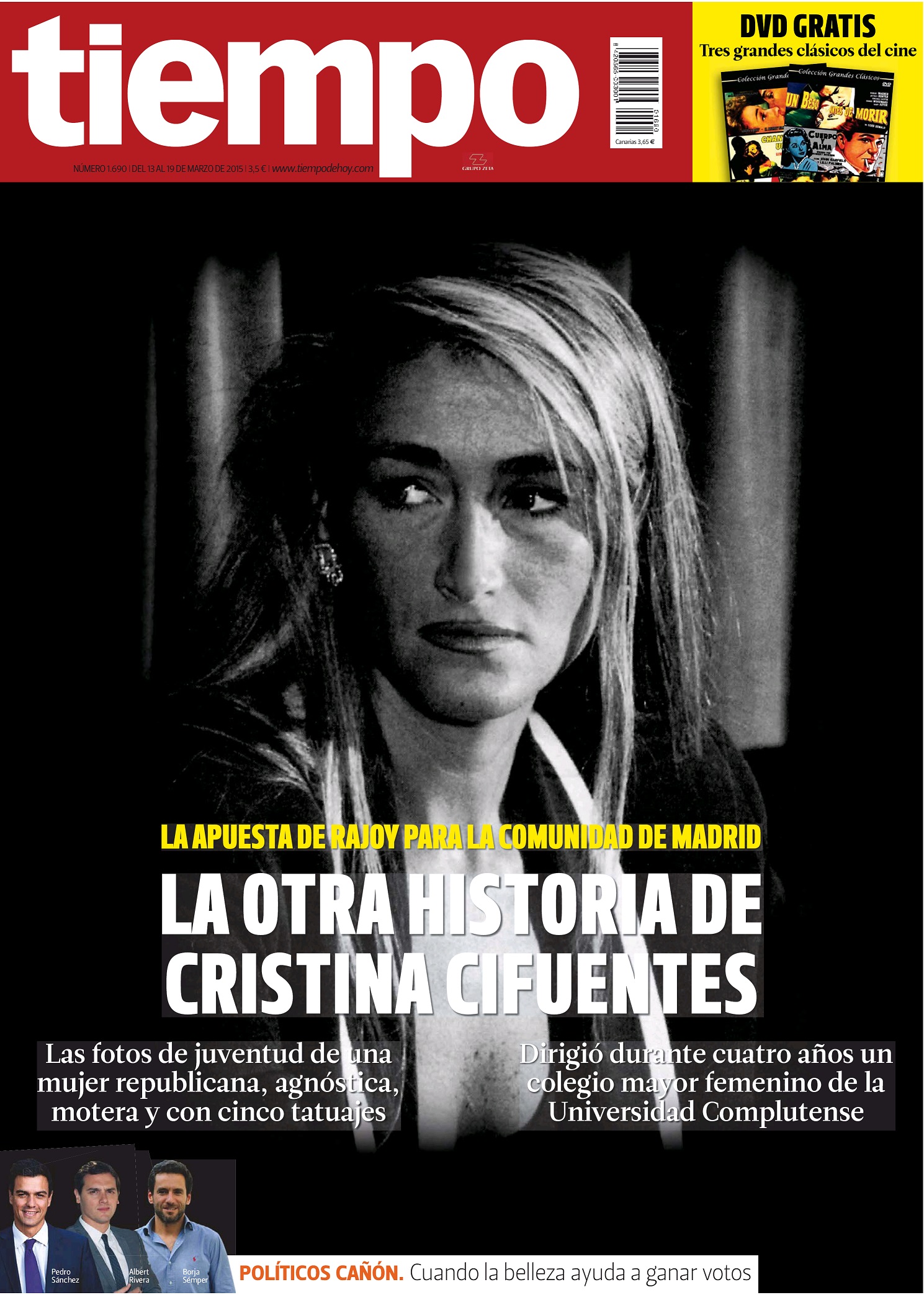 TIEMPO portada 15 de Marzo 2015