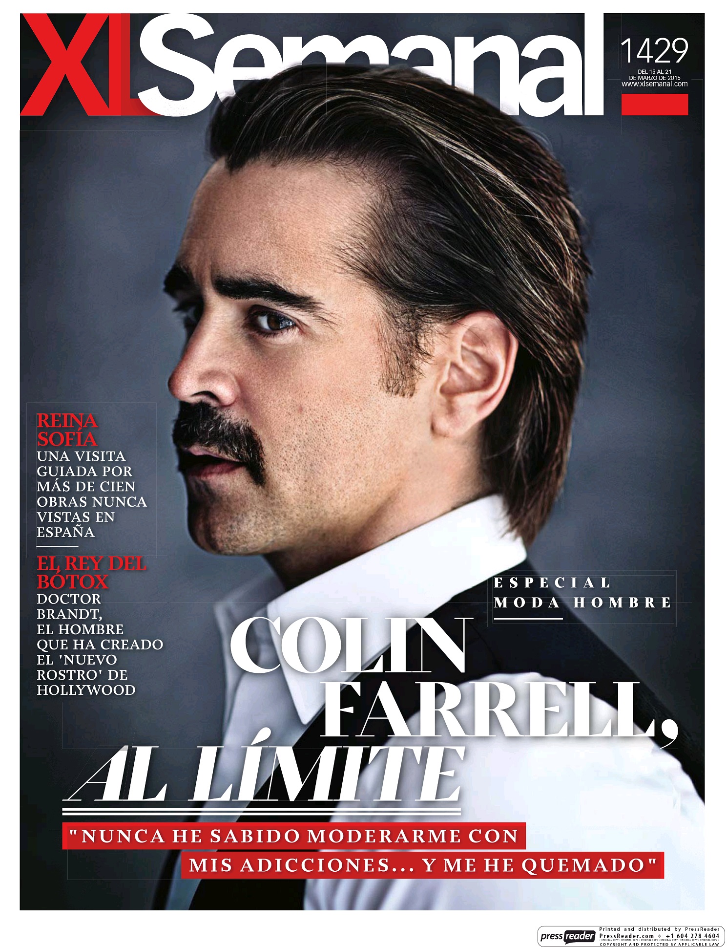 XL SEMANAL portada 15 de Marzo 2015