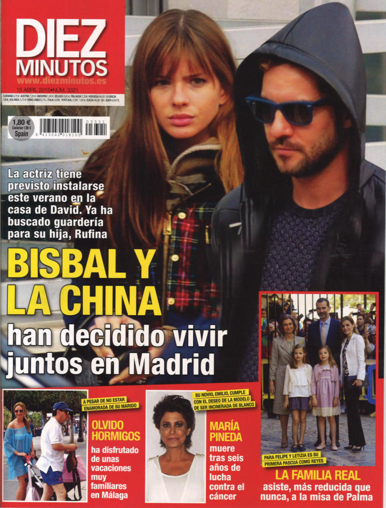 DIEZ MINUTOS portada 8 de Abril 2015