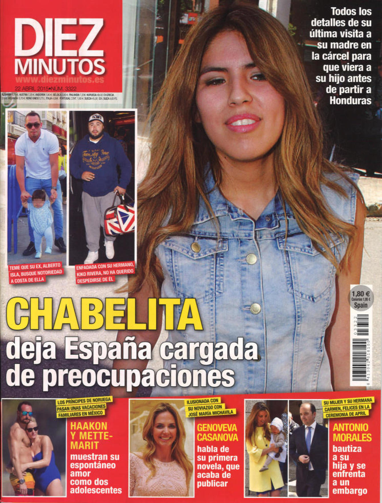 DIEZ MINUTOS portada 15 de Abril 2015