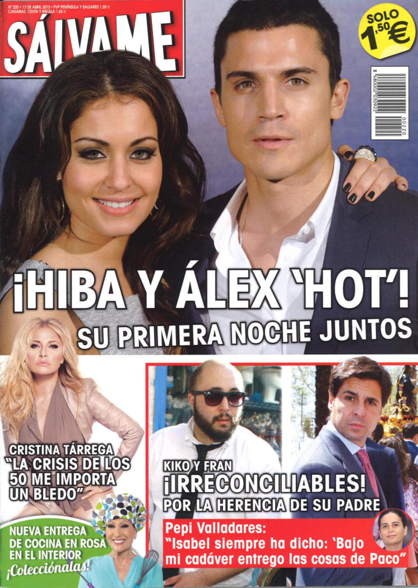 SALVAME portada 6 de Abril 2015