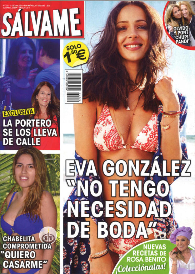 SALVAME portada 20 de Abril 2015