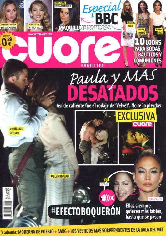 CUORE portada 13 de Mayo 2015