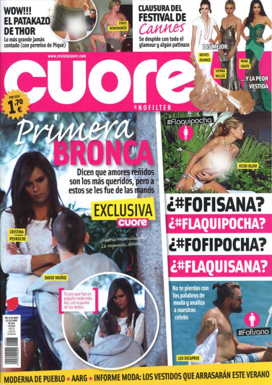 CUORE portada 27 de Abril 2015