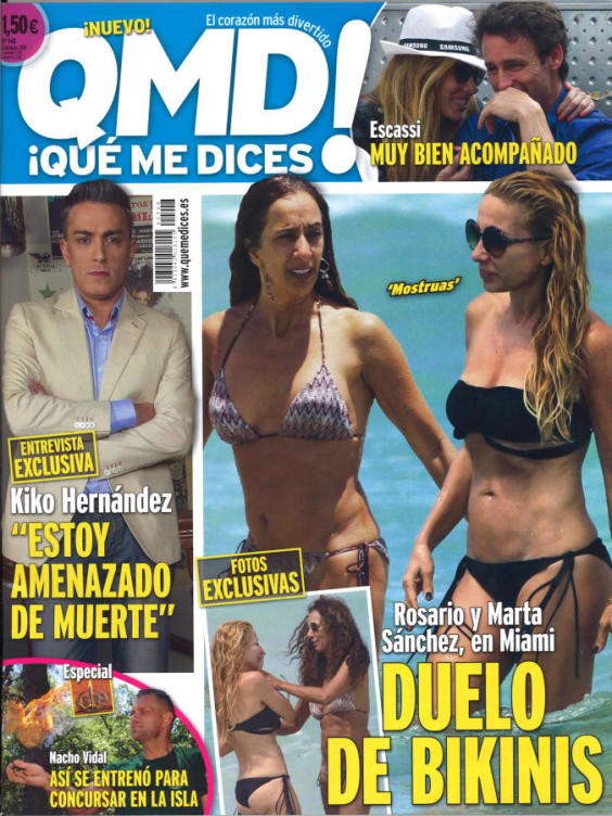 QUE ME DICES portada 11 de Mayo 2015