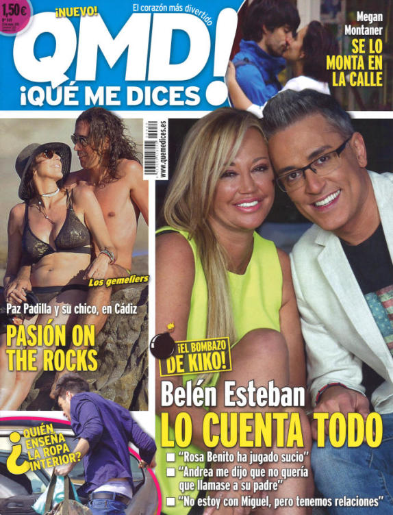 QUE ME DICES portada 18 de Mayo 2015