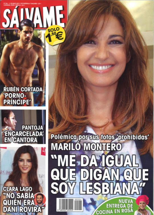 SALVAME portada 4 de Mayo 2015