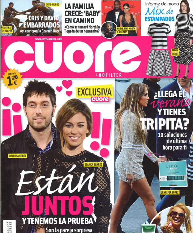 CUORE portada 3 de Junio 2015