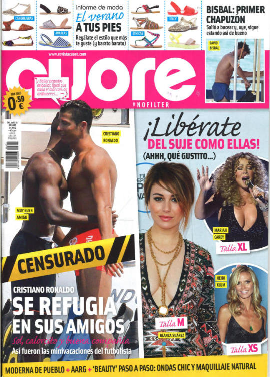 CUORE portada 10 de Junio 2015