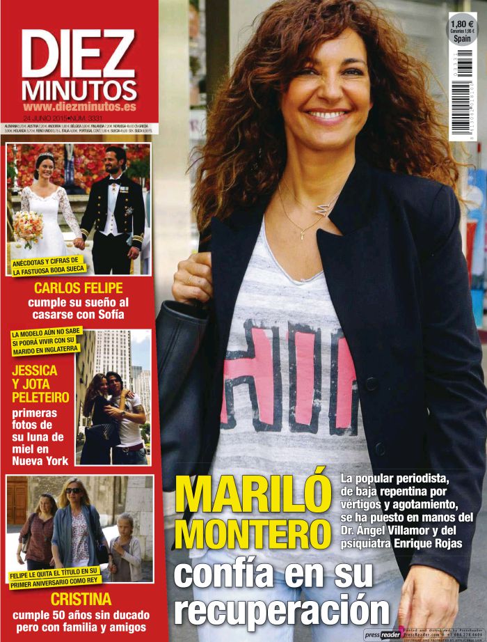 DIEZ MINUTOS portada 17 de Junio 2015