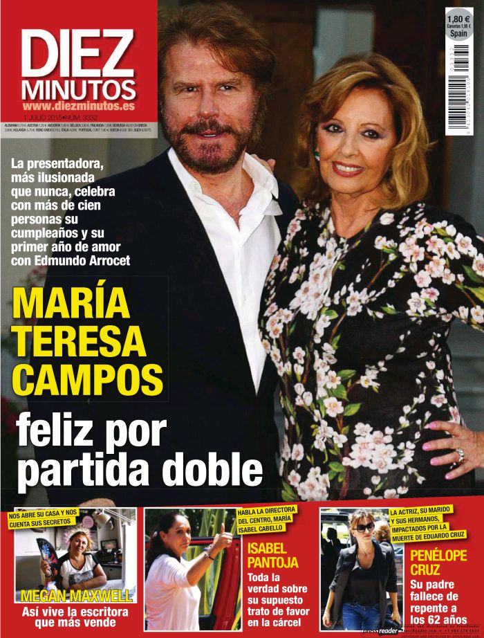 DIEZ MINUTOS portada 24 de Junio 2015