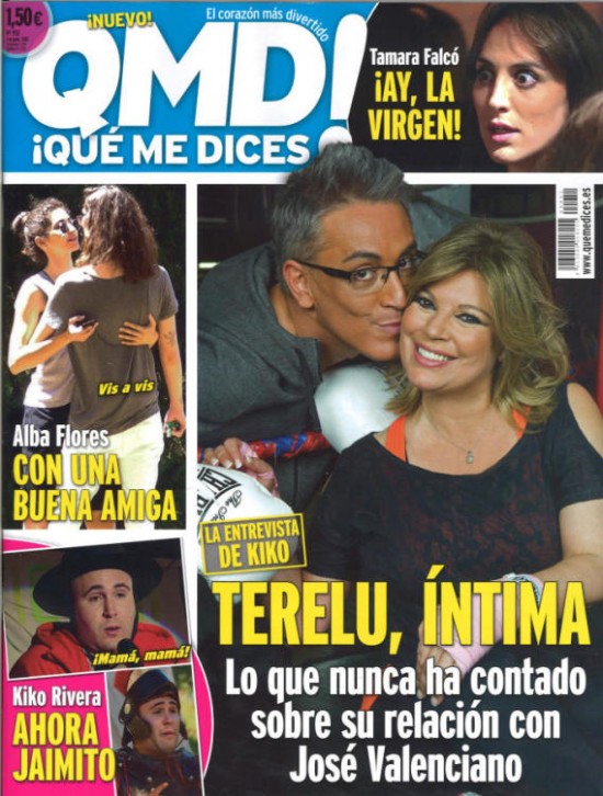 QUE ME DICES portada 1 de Junio 2015