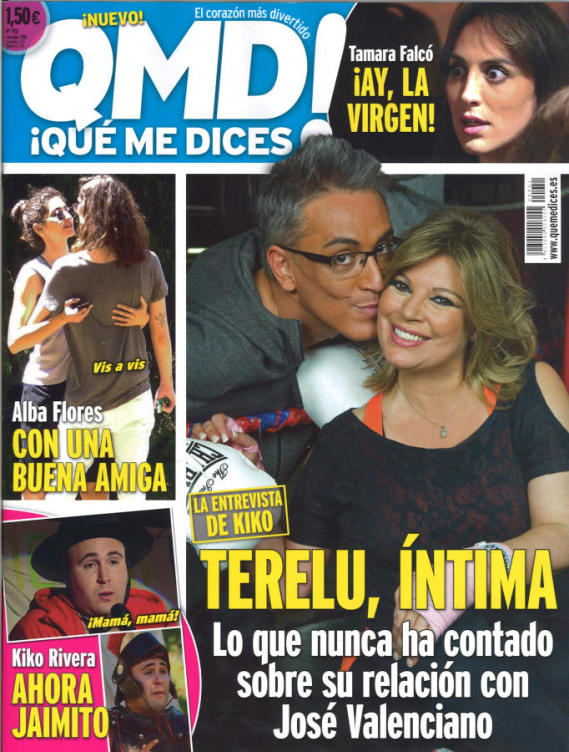 QUE ME DICES portada 1 de Junio 2015