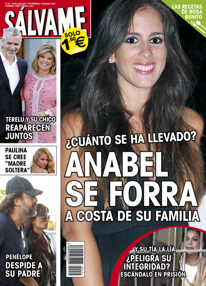 SALVAME portada 22 de Junio 2015