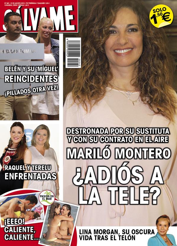 SALVAME portada 24 de Agosto 2015