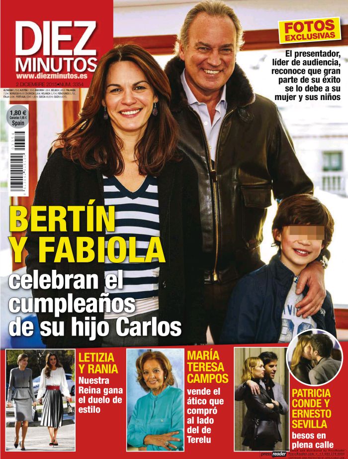 DIEZ MINUTOS portada 25 de noviembre 2015