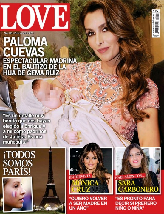 LOVE portada 18 de Noviembre 2015