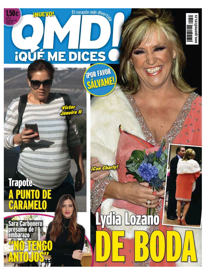 QUE ME DICES portada 18 de Noviembre 2015
