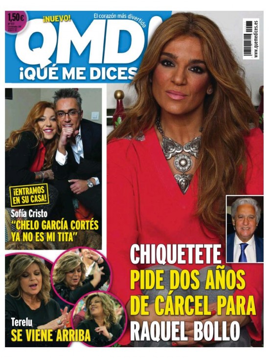 QUE ME DICES portada 30 de Noviembre 2015