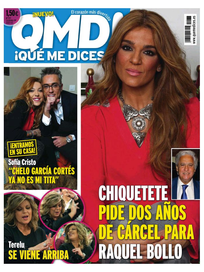 QUE ME DICES portada 30 de Noviembre 2015