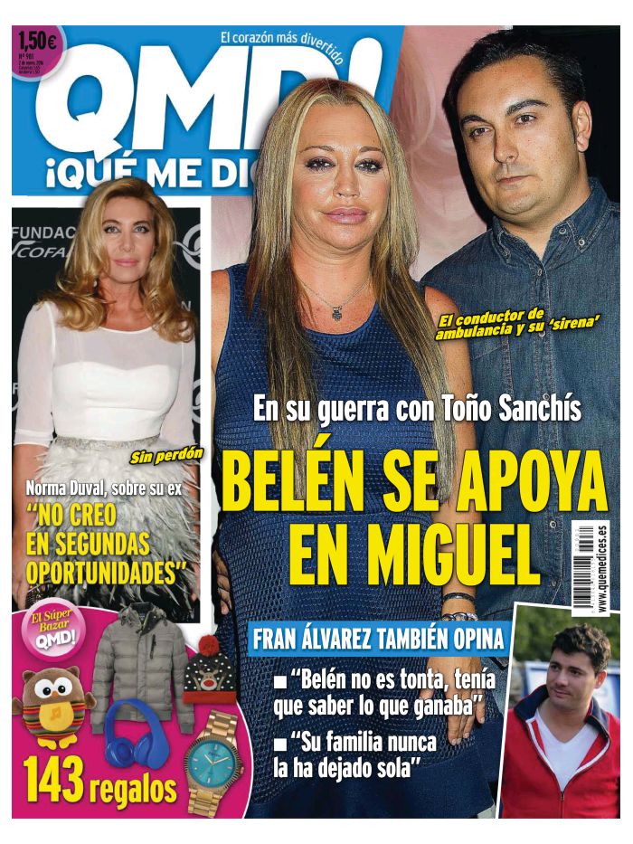 QUE ME DICES portada 12 de Diciembre 2015