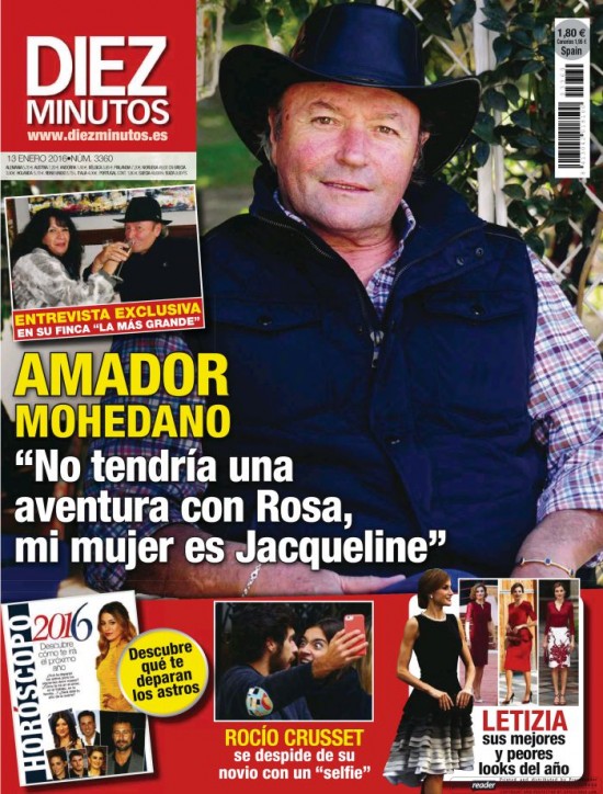 DIEZ MINUTOS portada 6 de Enero 2016