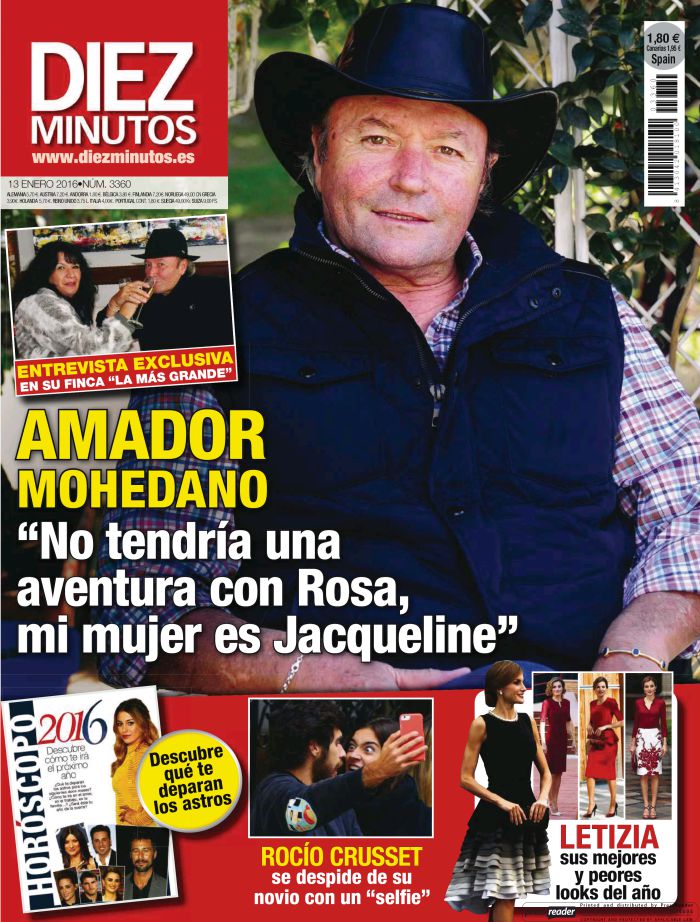 DIEZ MINUTOS portada 6 de Enero 2016
