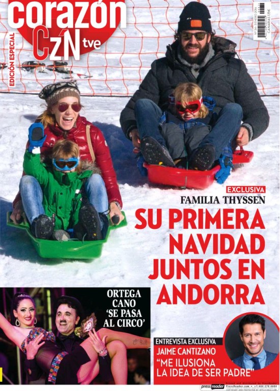 HOY CORAZON portada 4 de Enero de 2016
