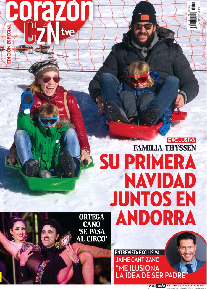 HOY CORAZON portada 4 de Enero de 2016