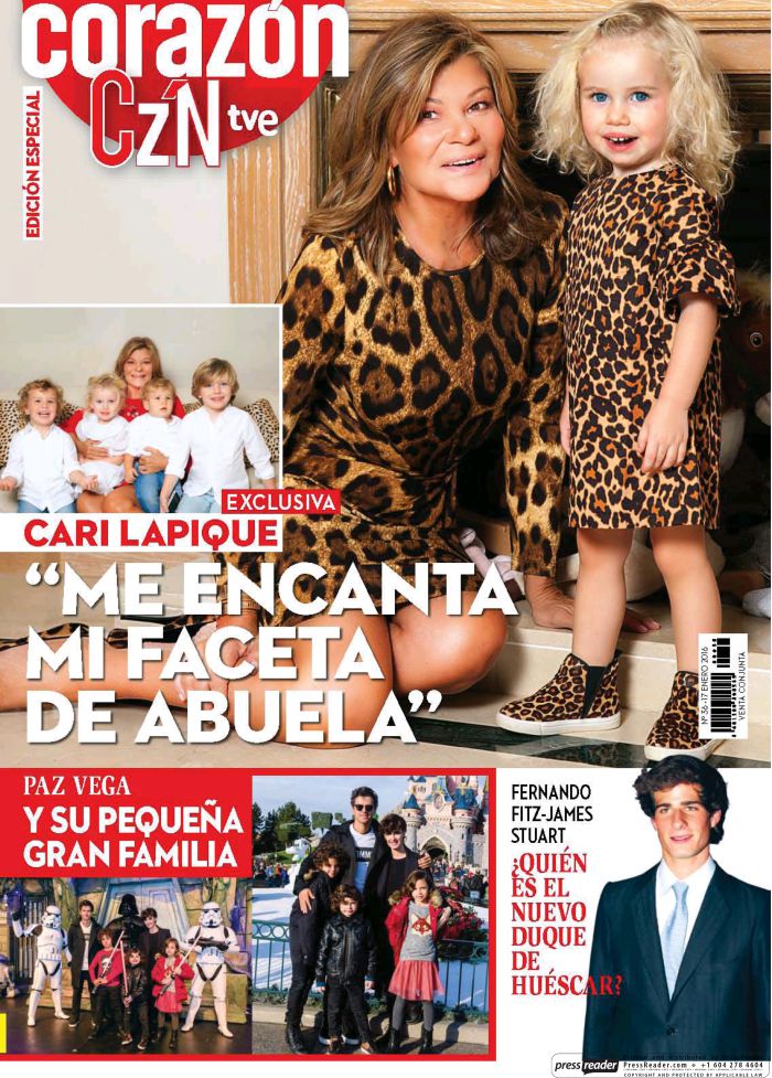 HOY CORAZON portada 18 de Enero 2016