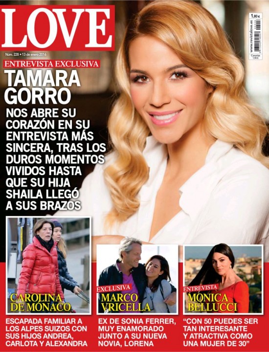 LOVE portada 6 de Enero 2016