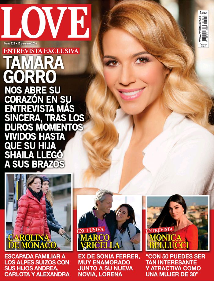 LOVE portada 6 de Enero 2016