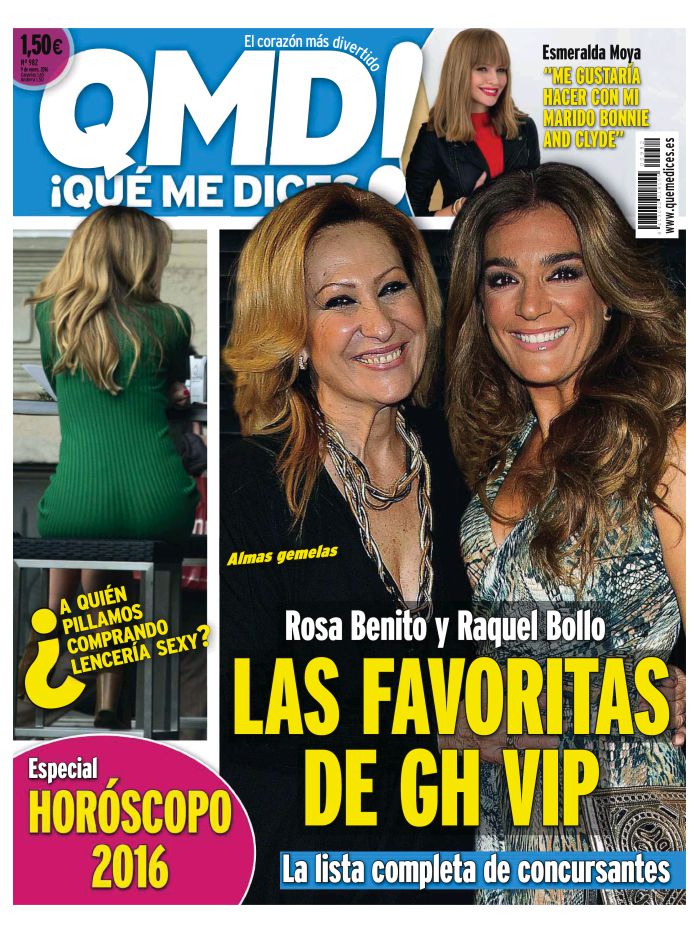 QUE ME DICES portada 6 de Enero 2016