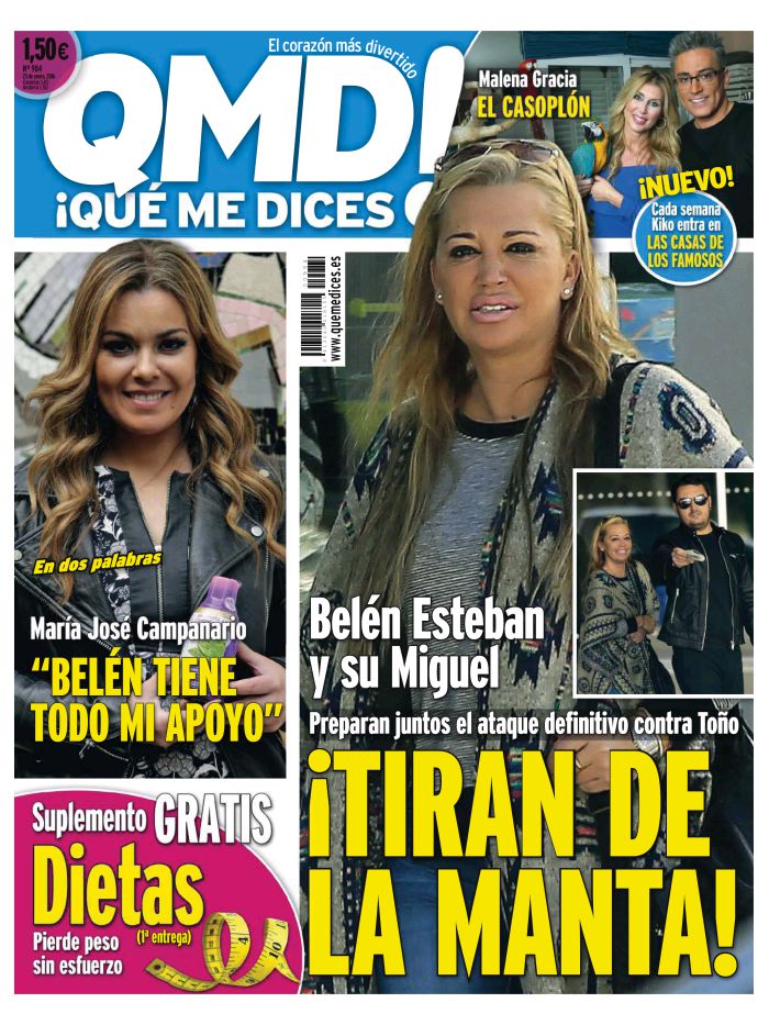 QUE ME DICES portada 18 de enero 2016