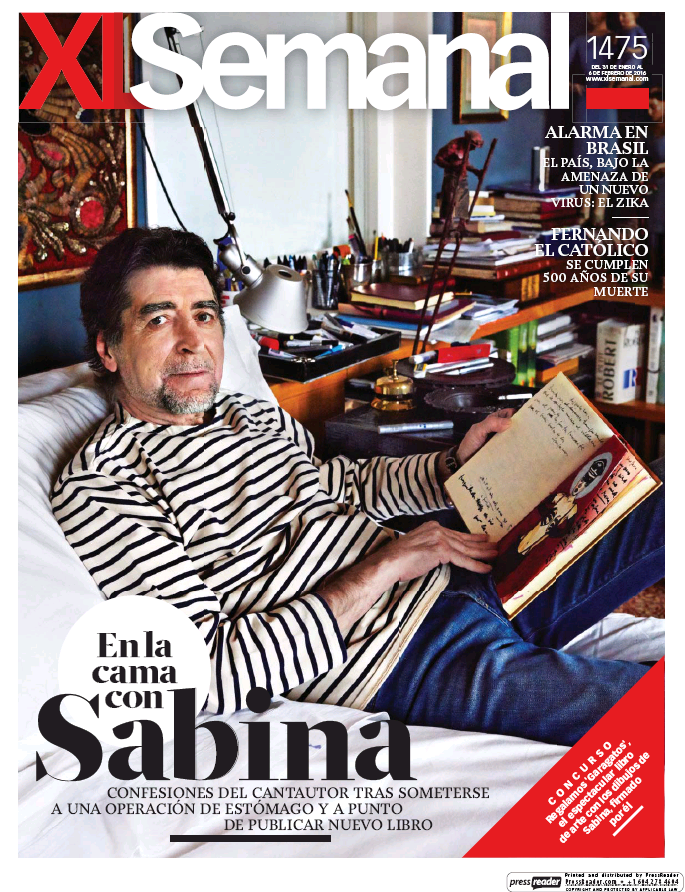 XL SEMANAL portada 31 de Enero 2016
