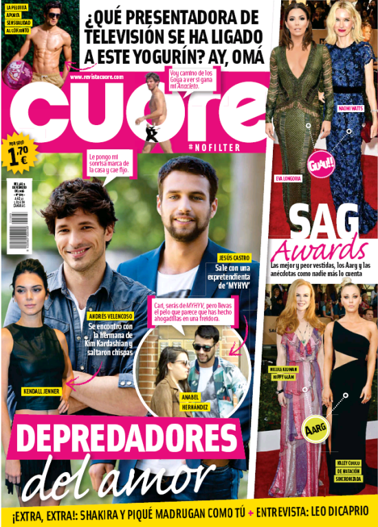 CUORE portada 3 de Febrero 2016