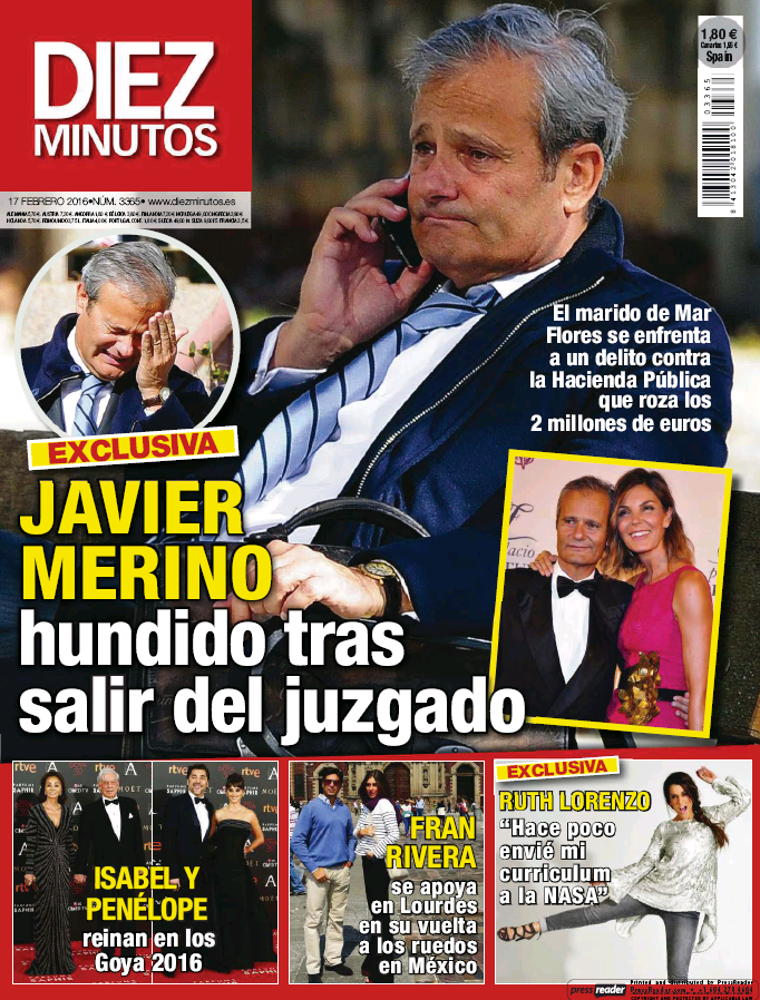 DIEZ MIUTOS portada 10 de Febrero 2016