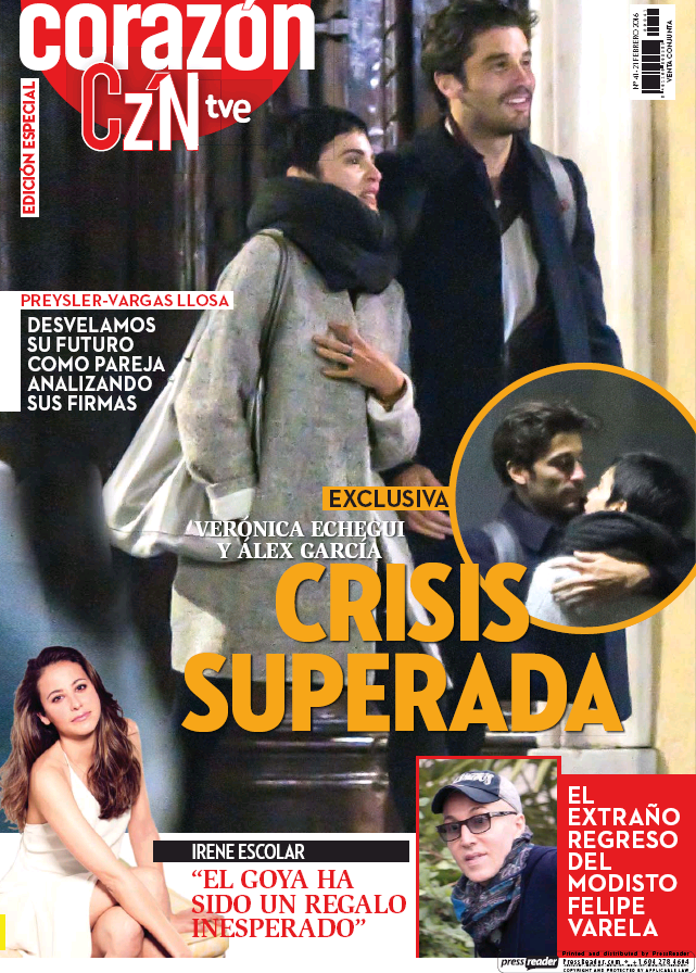 HOY CORAZON portada 21 de Febrero 2016