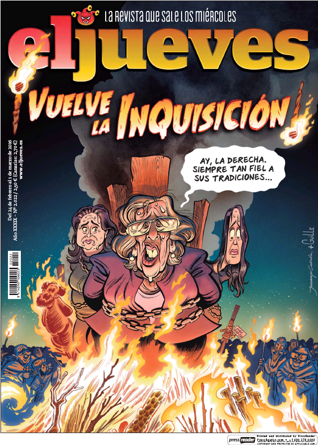 JUEVES portada 24 de Febrero 2016