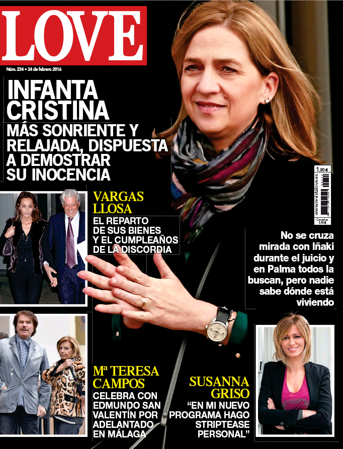 LOVE portada 1 de Febrero 2016
