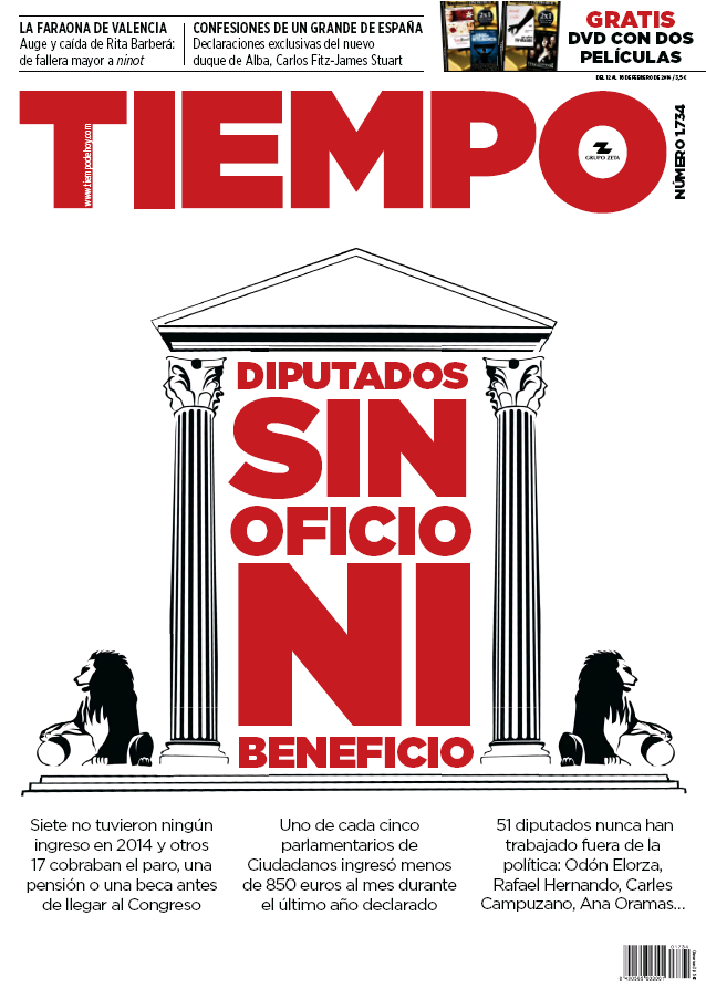 TIEMPO portada 14 de Febrero 2016