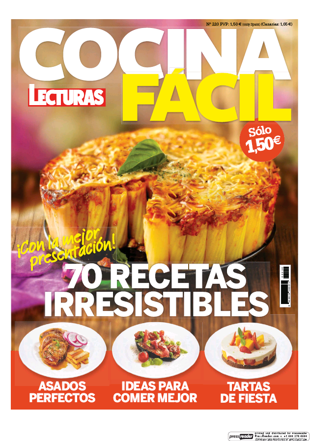 COCINA FACIL portada Abril 2016