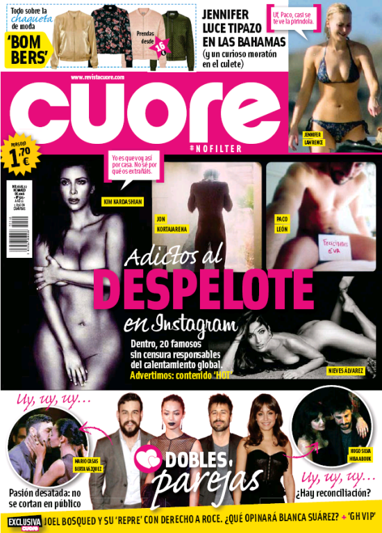 CUORE portada 16 de Marzo 2016