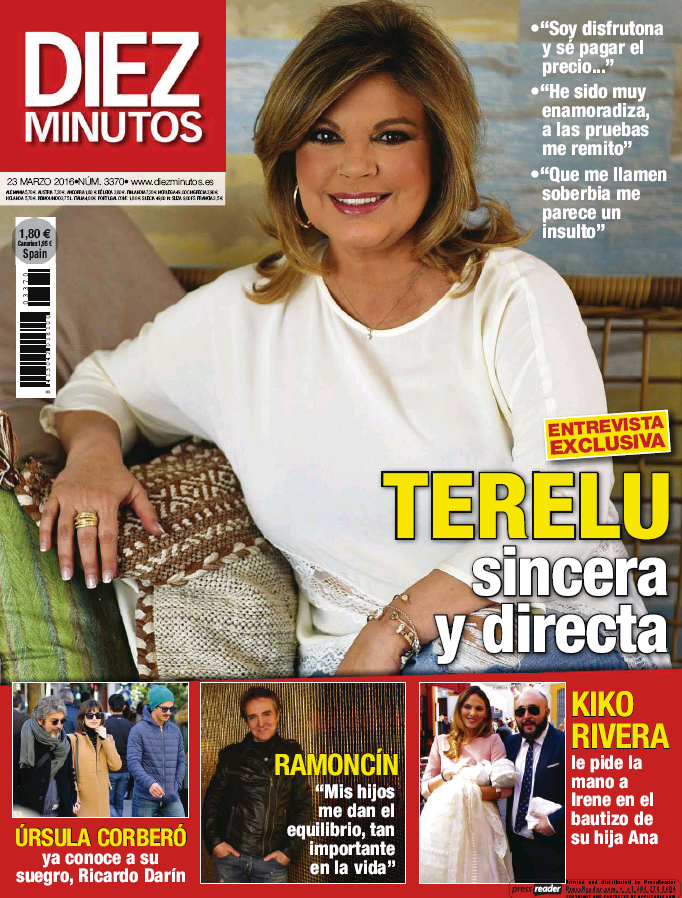 DIEZ MINUTOS portada 16 de Marzo 2016