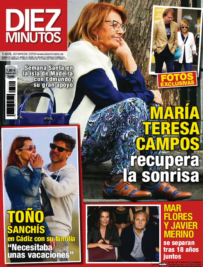 DIEZ MINUTOS portada 30 de Marzo 2016