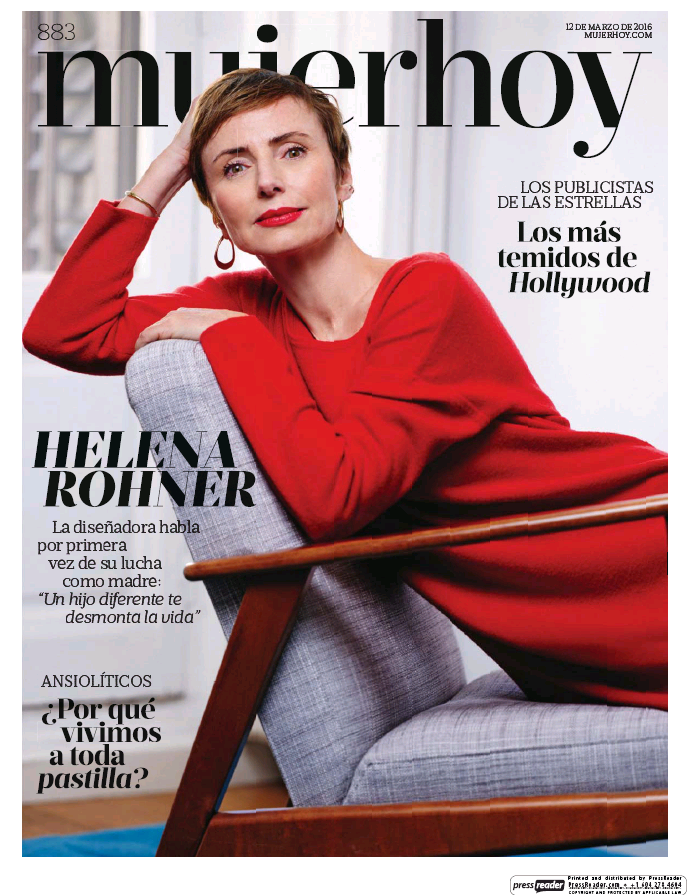 MUJER HOY portada 13 de Marzo 2016