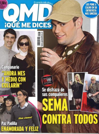 QUE ME DICES portada 21 de Marzo 2016